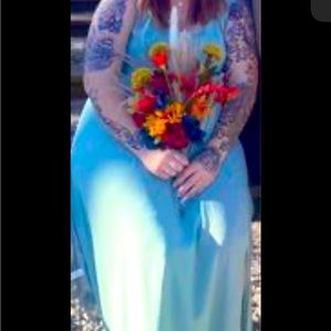 David’s bridal bridesmaids dress size 18